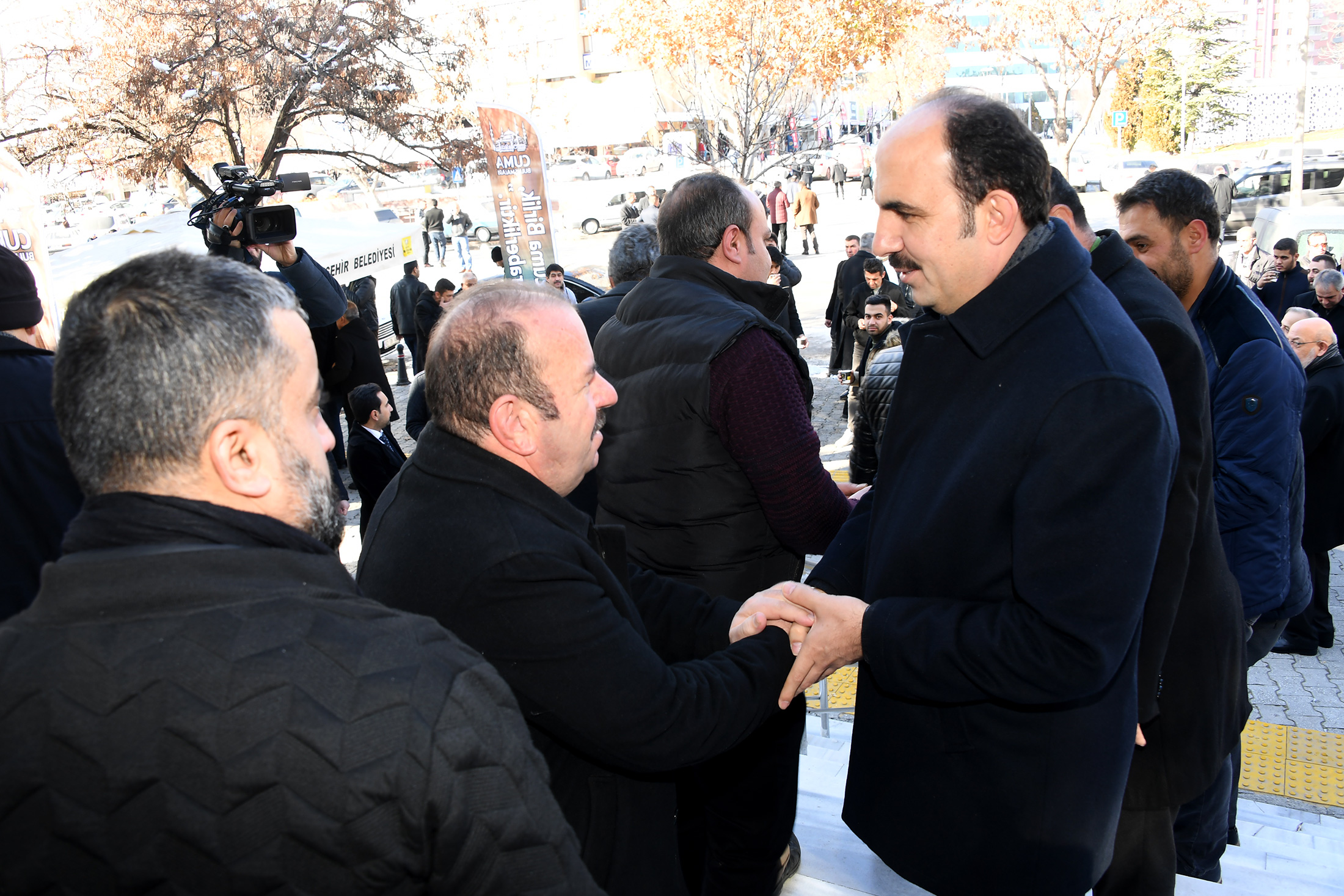 Başkan Altay Belediye Camii'nde Vatandaşlarla Buluştu