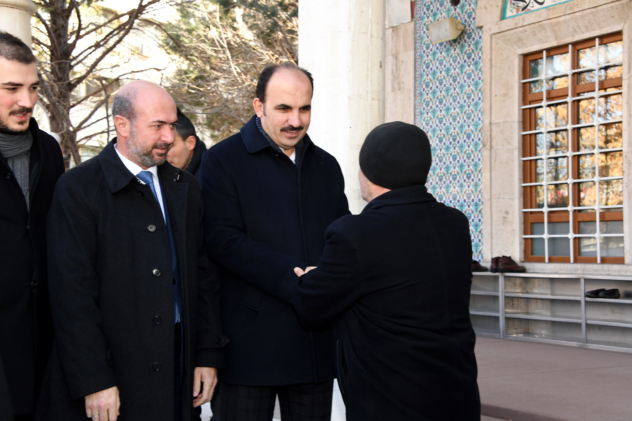 Başkan Altay Belediye Camii'nde Vatandaşlarla Buluştu