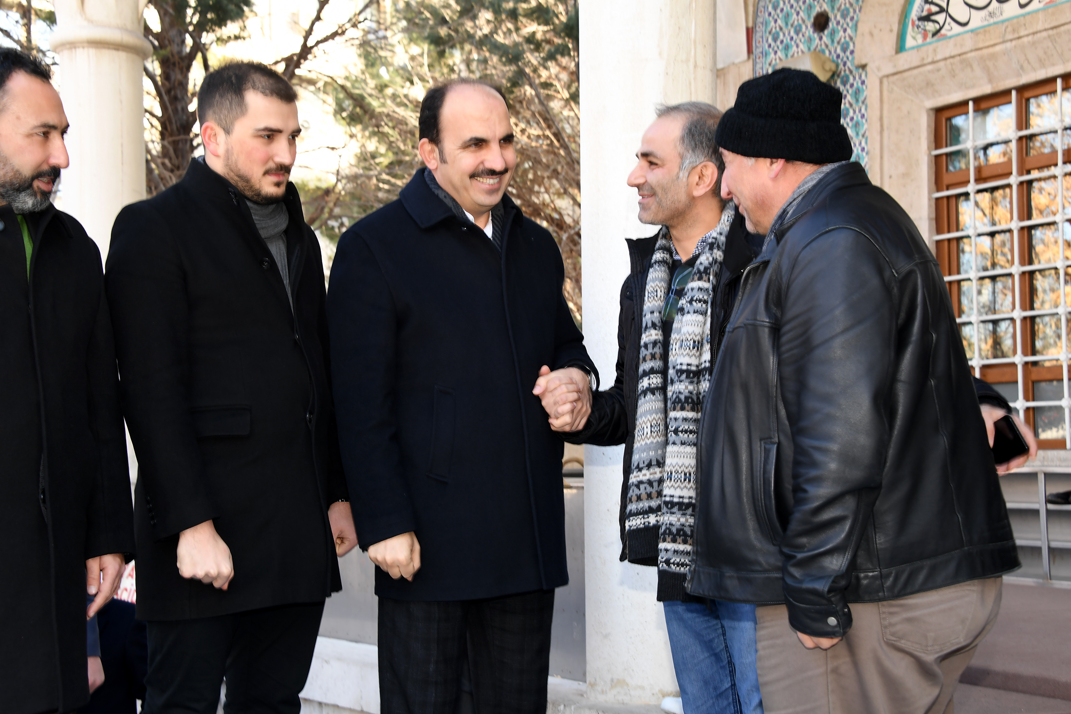 Başkan Altay Belediye Camii'nde Vatandaşlarla Buluştu