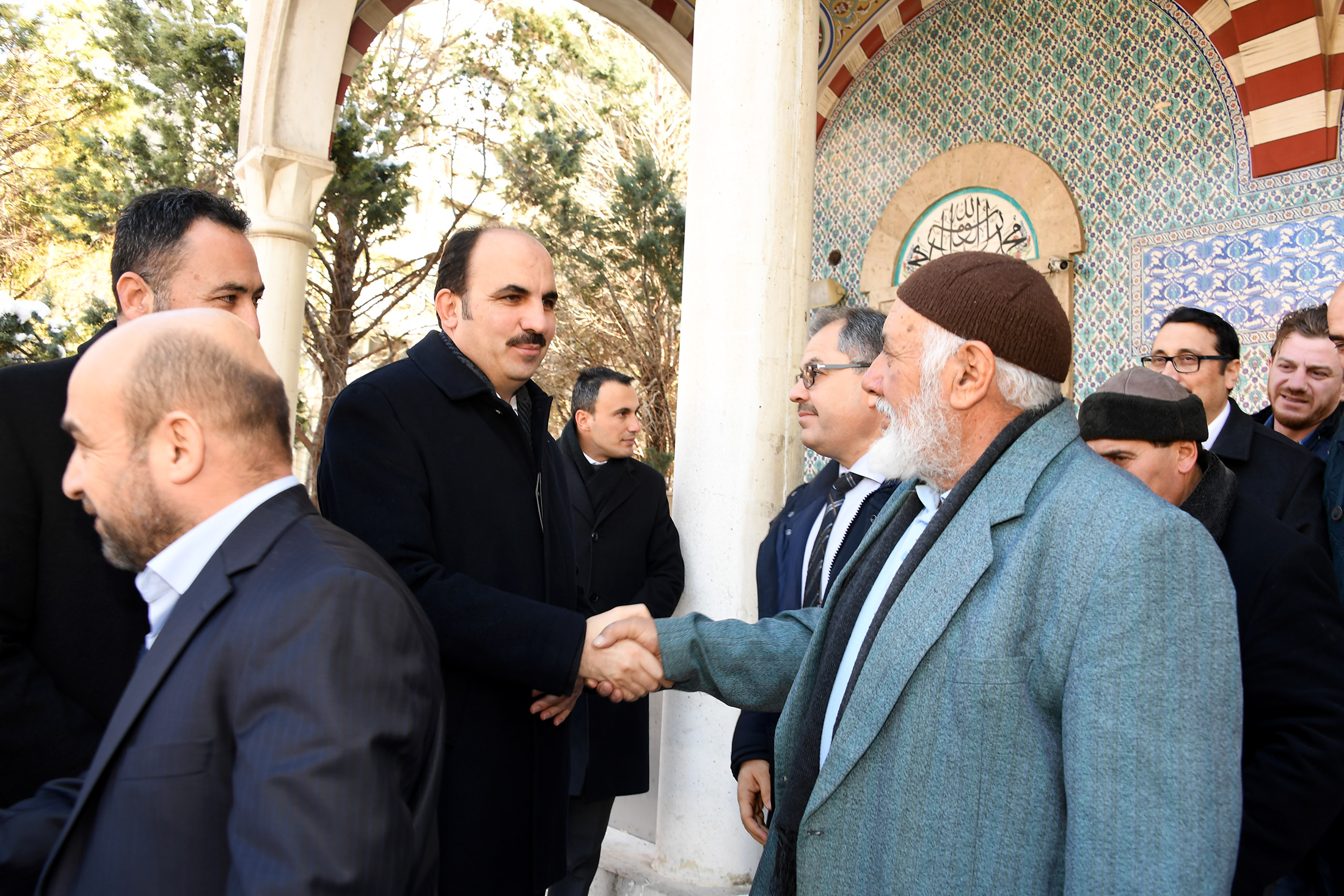 Başkan Altay Belediye Camii'nde Vatandaşlarla Buluştu