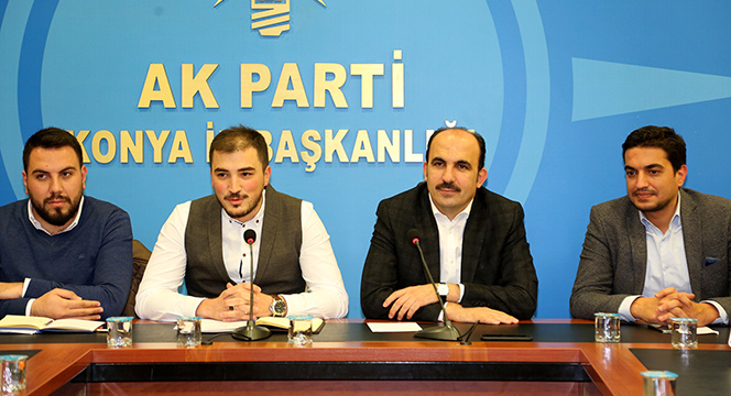 Başkan Altay'dan AK Parti Selçuklu ve İl Gençlik Kollarına Ziyaret