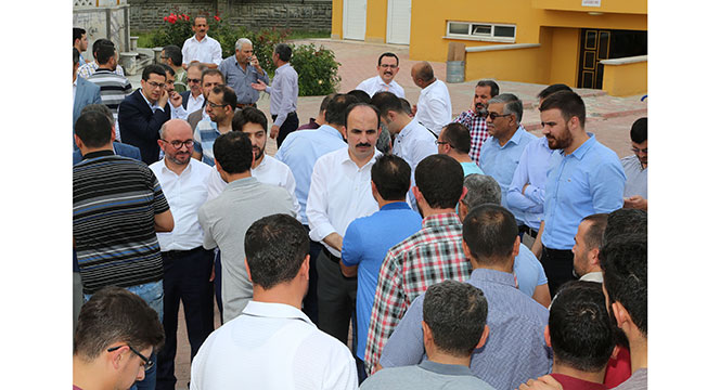 Başkan Altay BÜSAN Sanayi Camii'nde Esnafla Buluştu 