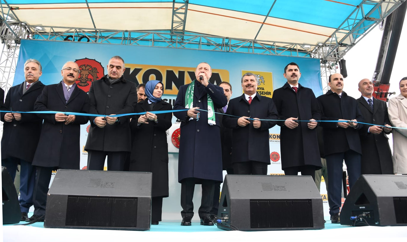 Cumhurbaşkanı Erdoğan Konyalılarla Buluştu