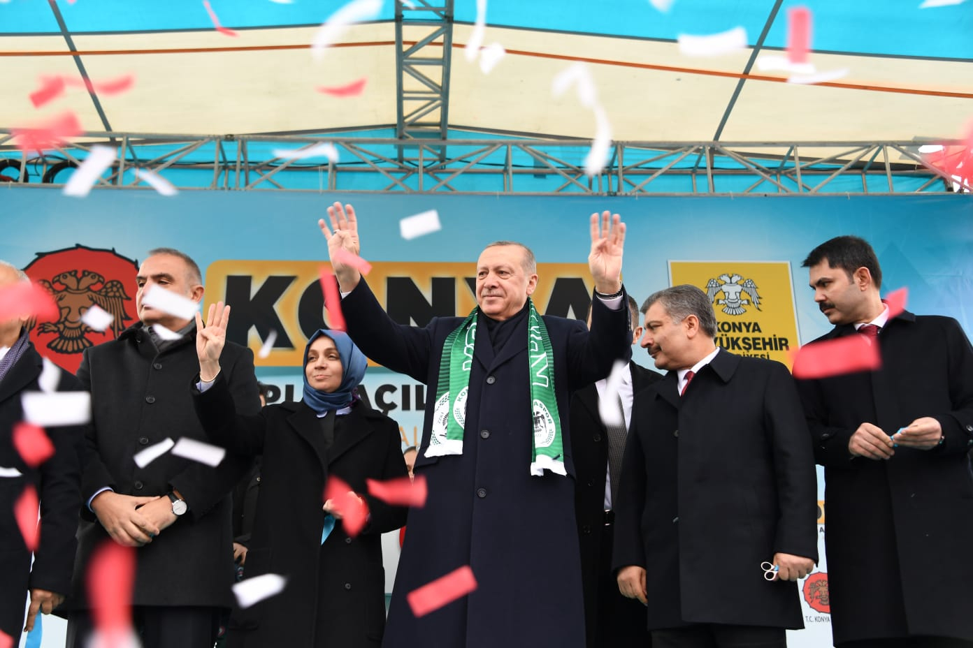 Cumhurbaşkanı Erdoğan Konyalılarla Buluştu