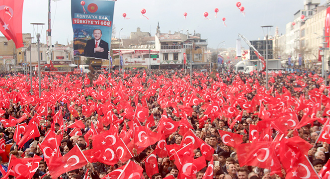 Cumhurbaşkanı Erdoğan Konyalılarla Buluştu