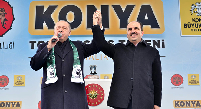 Cumhurbaşkanı Erdoğan Konyalılarla Buluştu