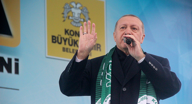 Cumhurbaşkanı Erdoğan Konyalılarla Buluştu