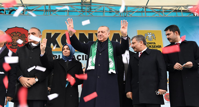 Cumhurbaşkanı Erdoğan Konyalılarla Buluştu