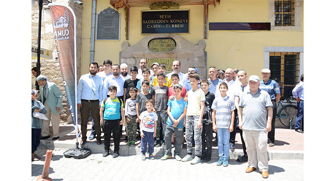 Başkan Altay Sadreddin Konevi Camii'nde Vatandaşlarla Buluştu
