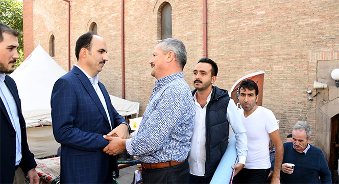 Başkan Altay İplikçi Camii'nde Vatandaşlarla Buluştu