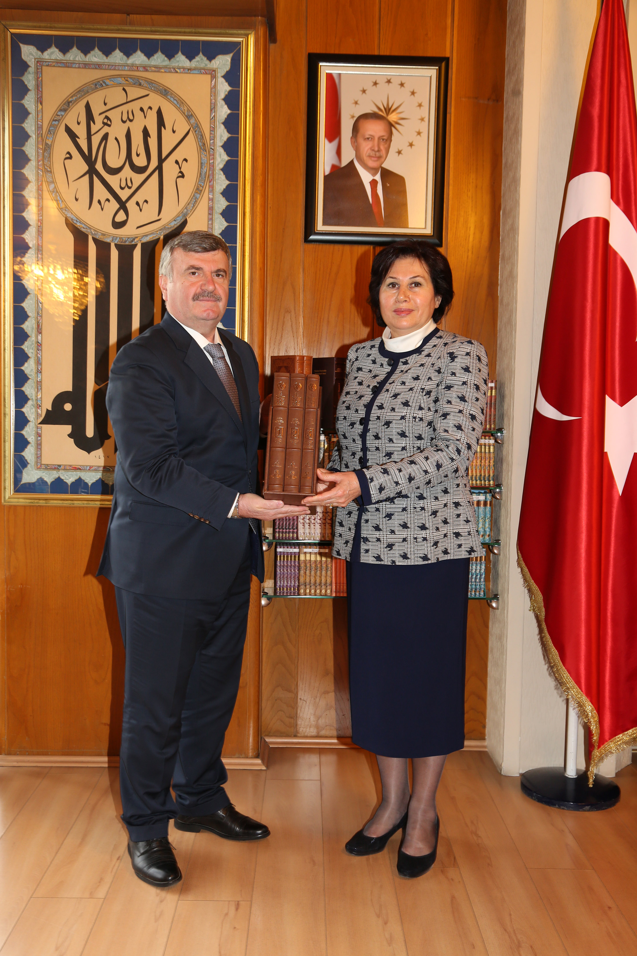 Danıştay Başkanı Güngör'den Başkan Akyürek'e Ziyaret