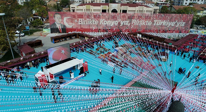 İşyurtları Kurumu'nun Ürün ve El Sanatları Fuarı Konya'da Açıldı 