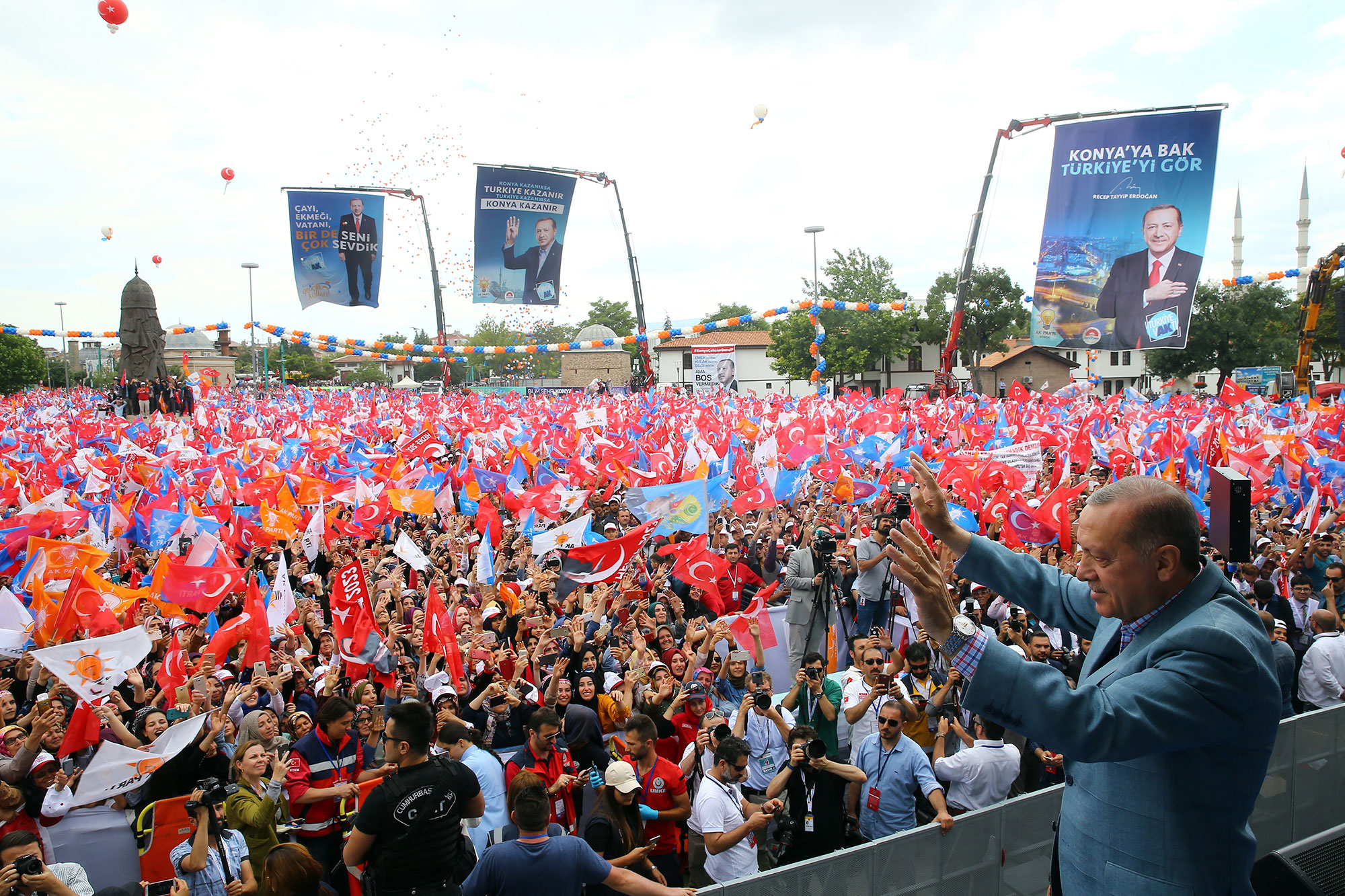 Cumhurbaşkanı Erdoğan: Biz Konya'ya Gönlümüzü Verdik