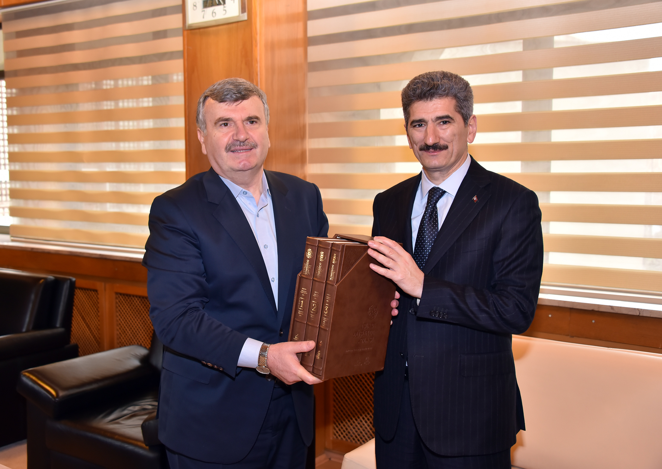İçişleri Bakanlığı Müsteşarı İnce'den Başkan Akyürek'e Ziyaret