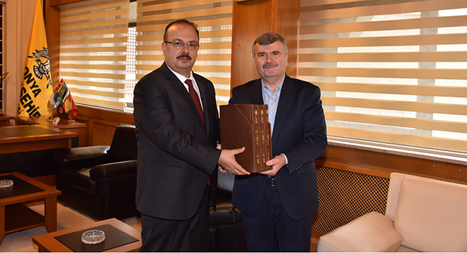 İçişleri Bakanlığı Müsteşarı İnce'den Başkan Akyürek'e Ziyaret