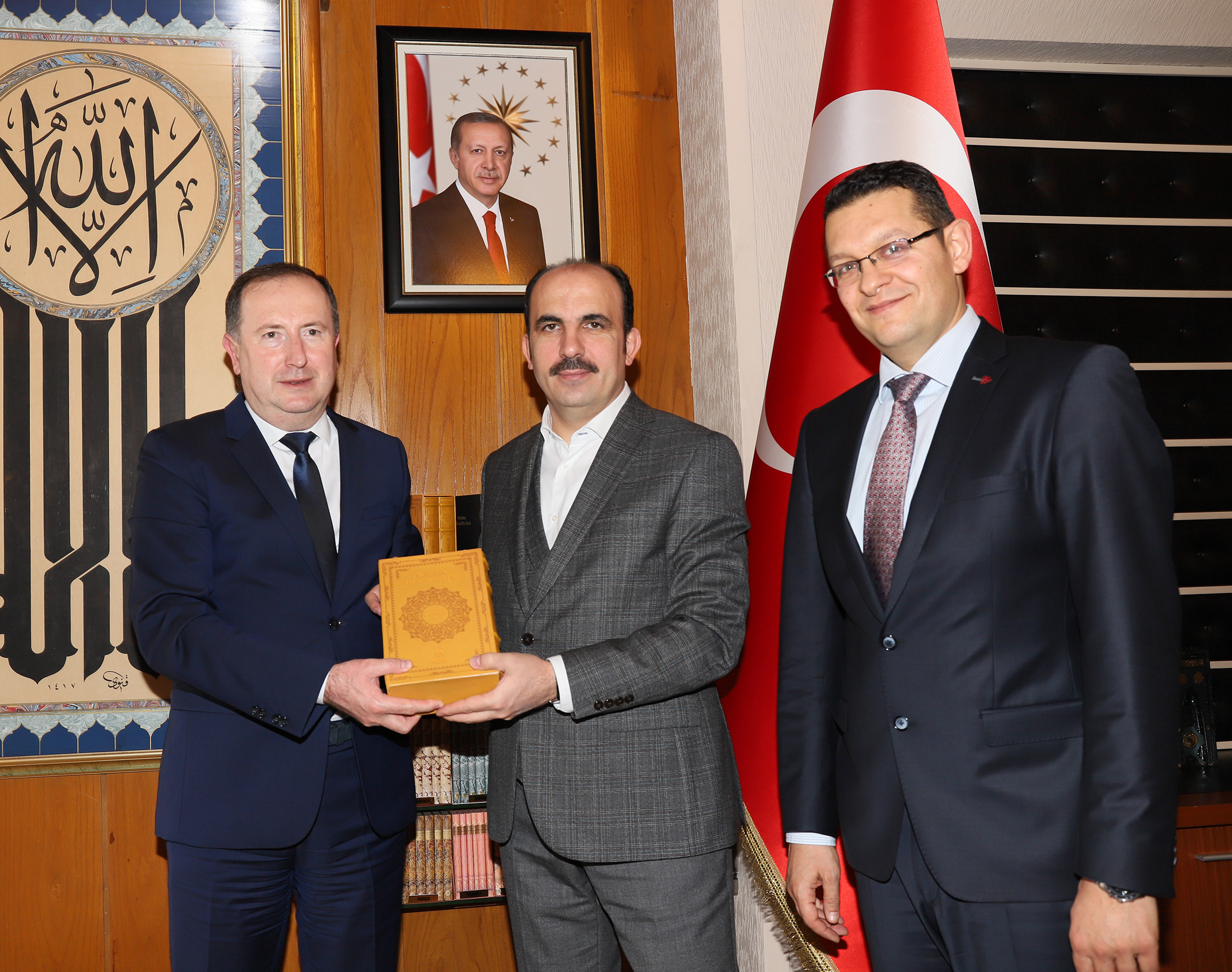 Novi Pazar'dan Başkan Altay'a Ziyaret