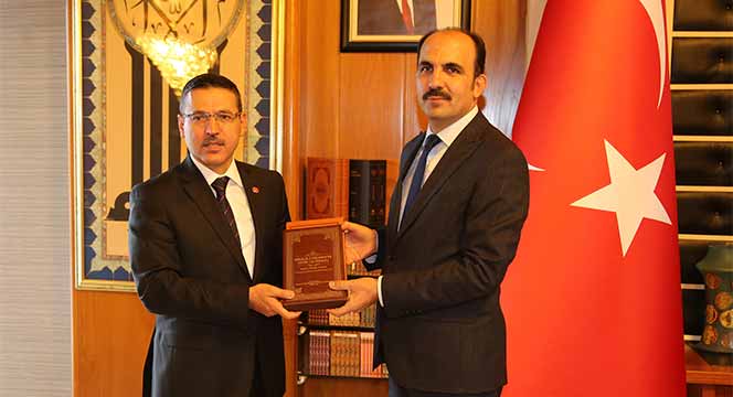 Sayıştay Başkanı Baş'tan Başkan Altay'a Ziyaret