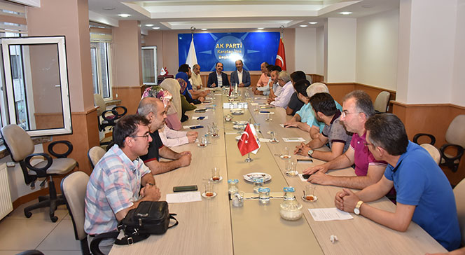 Başkan Altay, AK Parti Meram ve Karatay Teşkilatlarını Ziyaret Etti