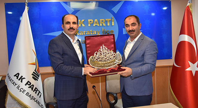 Başkan Altay, AK Parti Meram ve Karatay Teşkilatlarını Ziyaret Etti