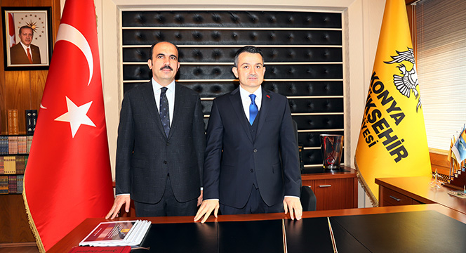 Tarım Bakanı Pakdemirli Başkan Altay'ı Ziyaret Etti