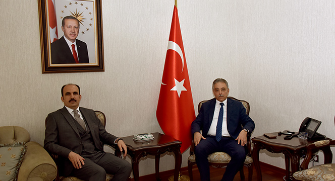 Başkan Altay'dan Vali Toprak'a Hayırlı Olsun Ziyareti