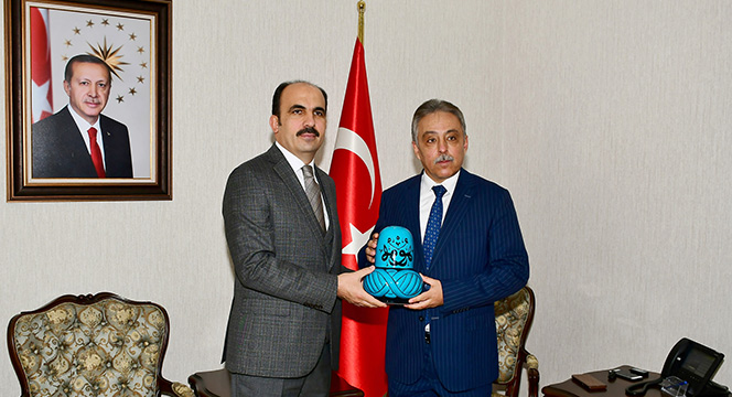 Başkan Altay'dan Vali Toprak'a Hayırlı Olsun Ziyareti