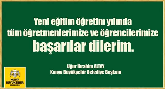 Yeni Eğitim Öğretim Yılı Hayırlı Olsun