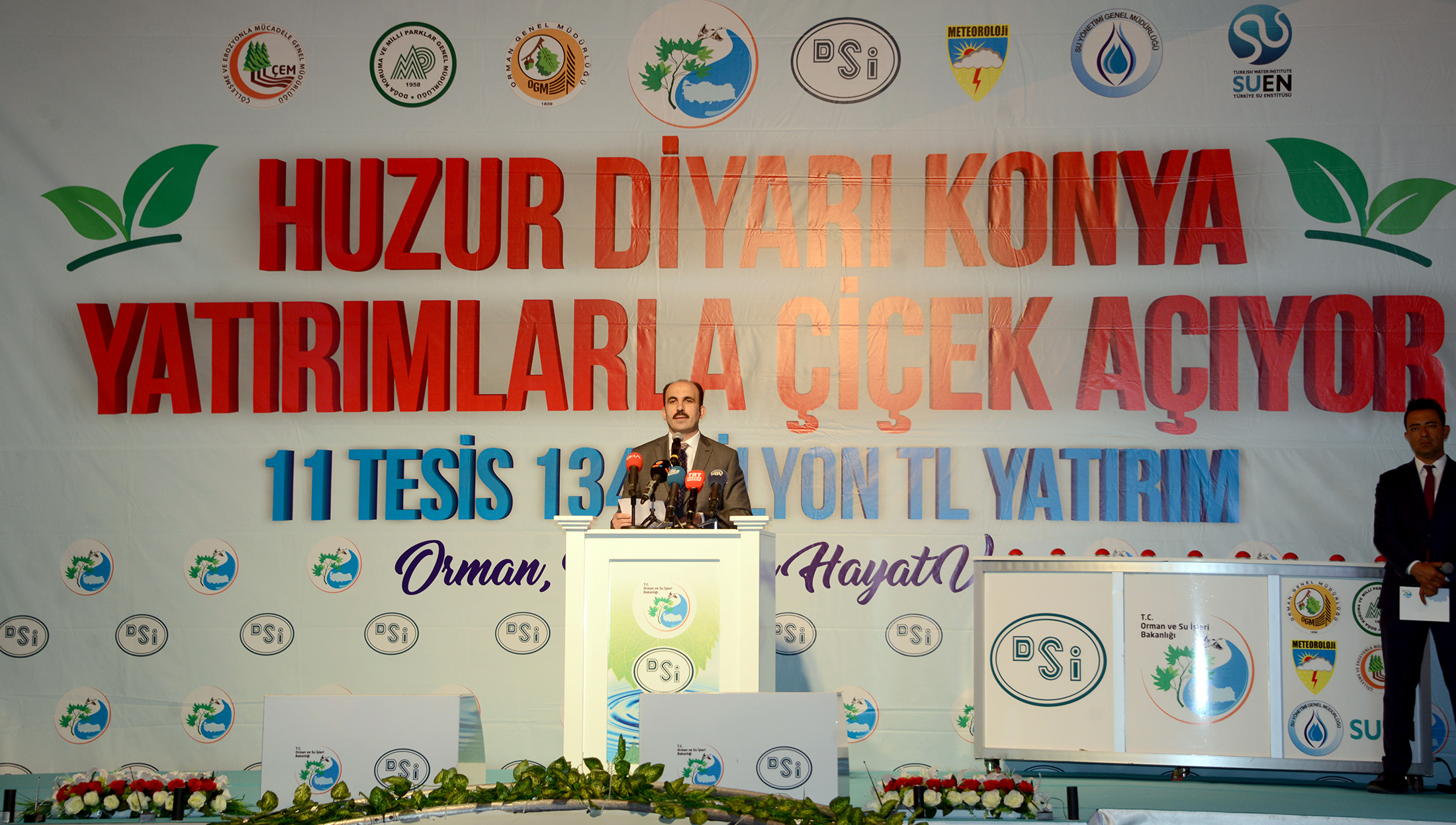 Konya'ya 134 Milyonluk 11 Tesis
