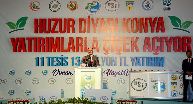 Konya'ya 134 Milyonluk 11 Tesis