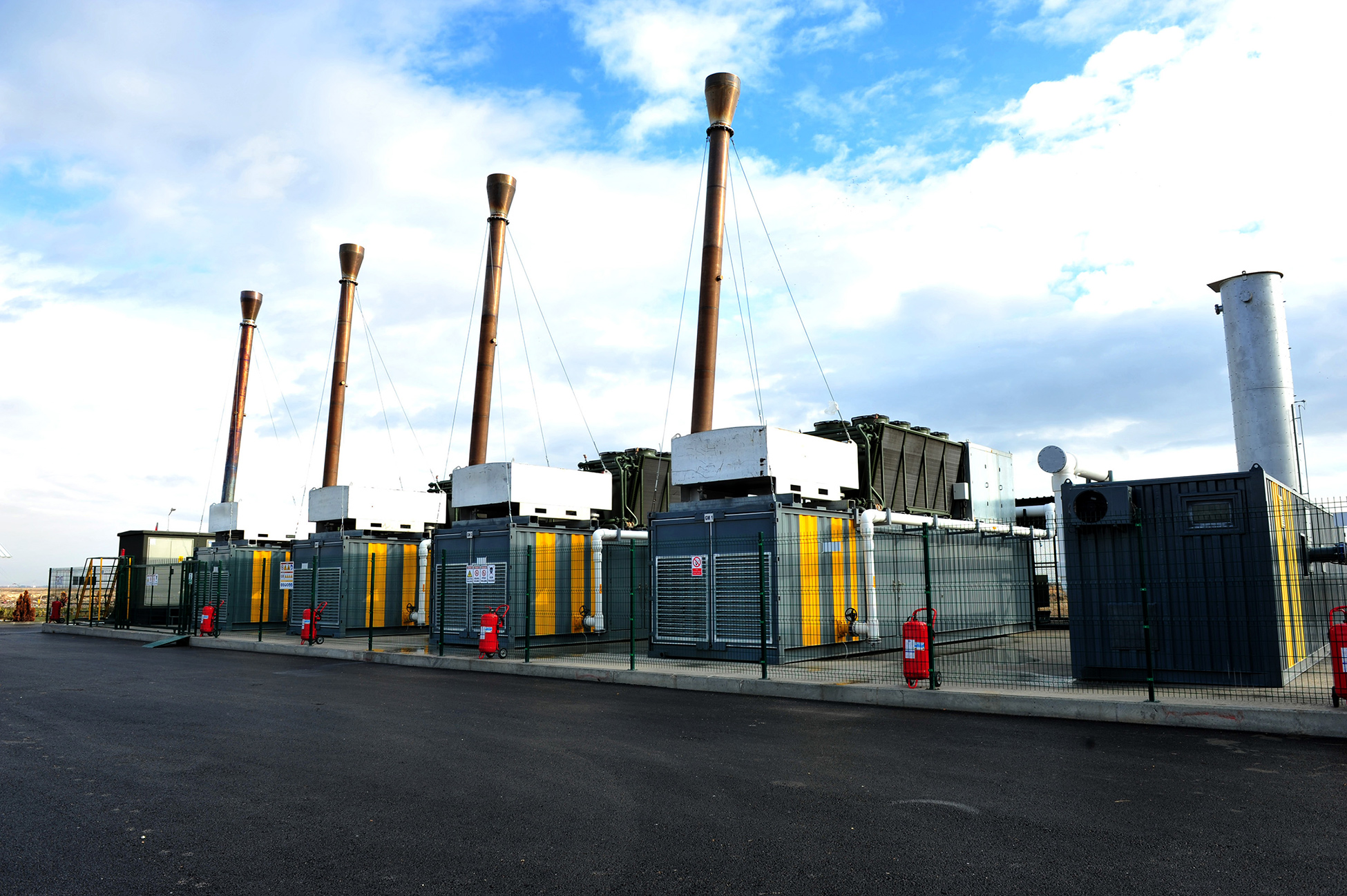 2017'de Metan Gazından 44 Milyon Kilovatsaat Elektrik Üretildi