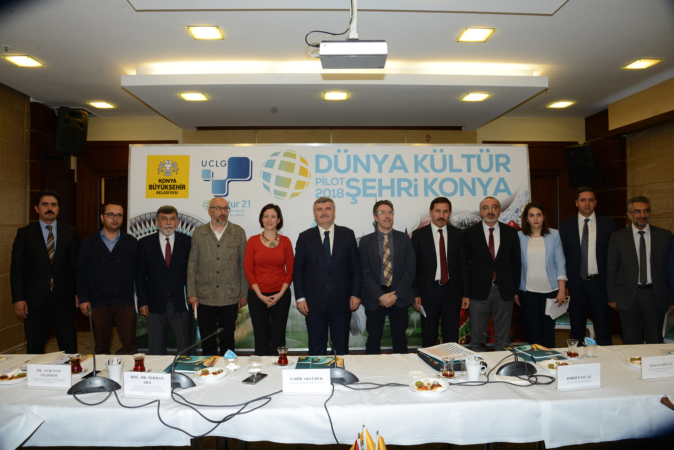 'Dünya Kültür Pilot Şehri Konya' Toplantısı Yapıldı