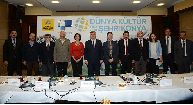 'Dünya Kültür Pilot Şehri Konya' Toplantısı Yapıldı