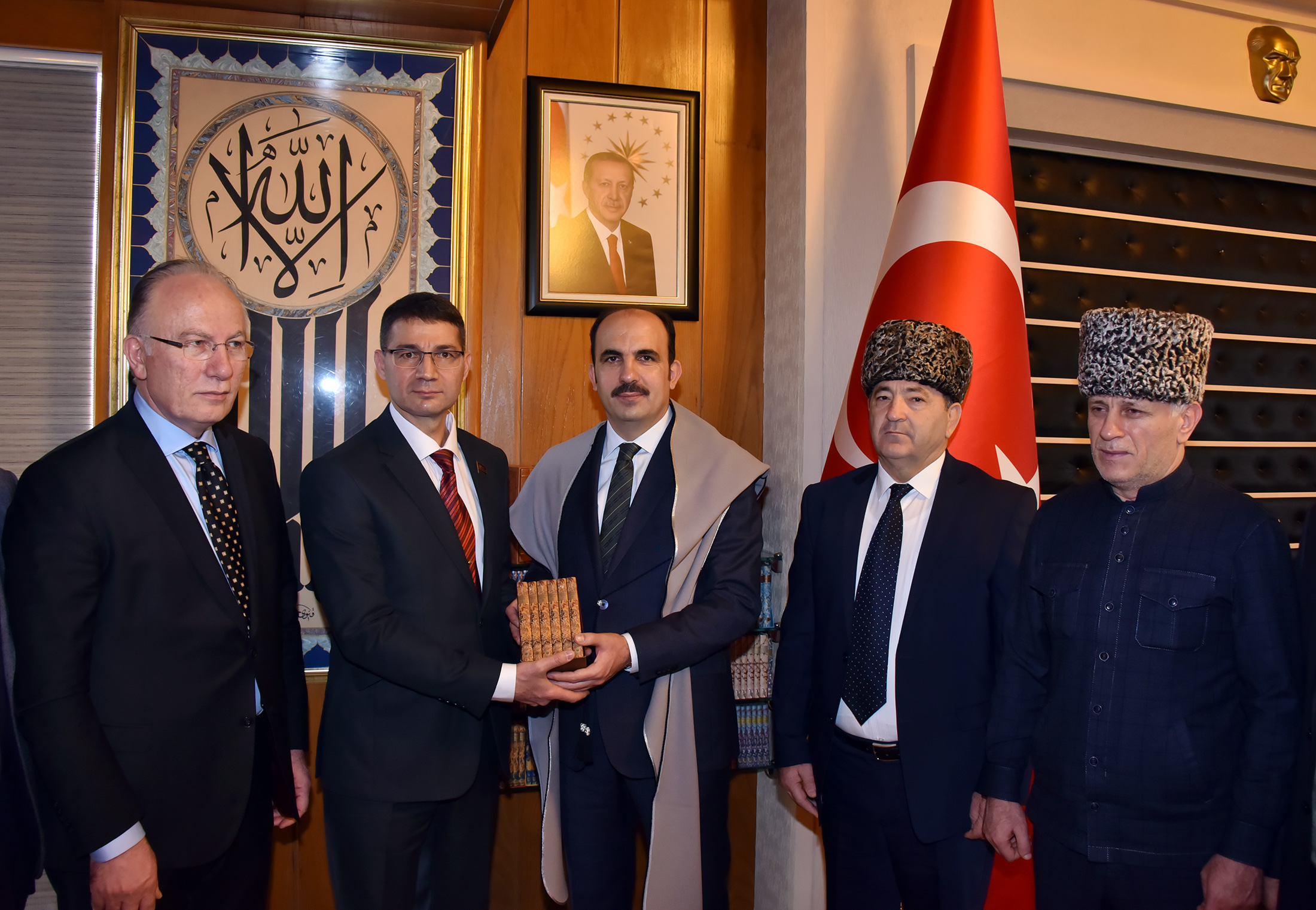 Adıgey Özerk Cumhuriyeti'nden Başkan Altay'a Ziyaret