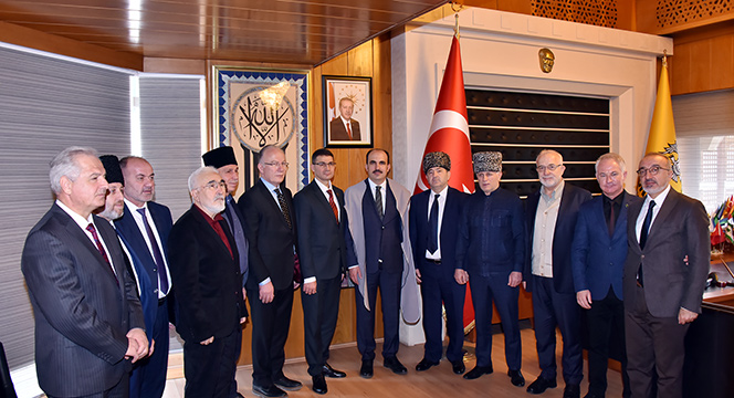 Adıgey Özerk Cumhuriyeti'nden Başkan Altay'a Ziyaret