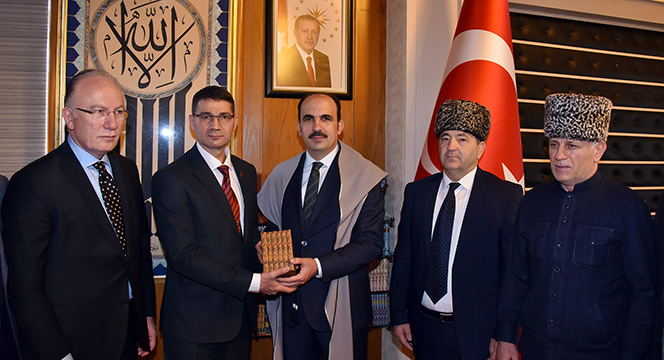 Adıgey Özerk Cumhuriyeti'nden Başkan Altay'a Ziyaret