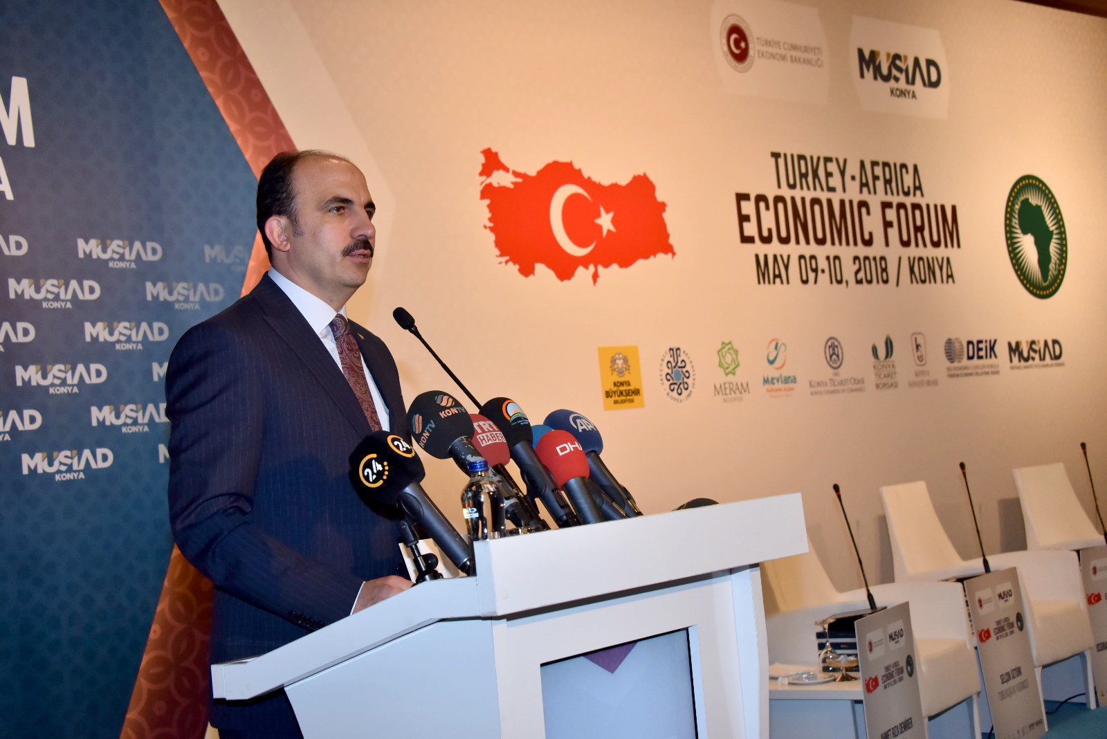Türkiye-Afrika Ekonomi Forumu Konya'da Yapıldı