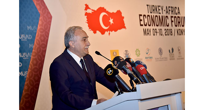 Türkiye-Afrika Ekonomi Forumu Konya'da Yapıldı