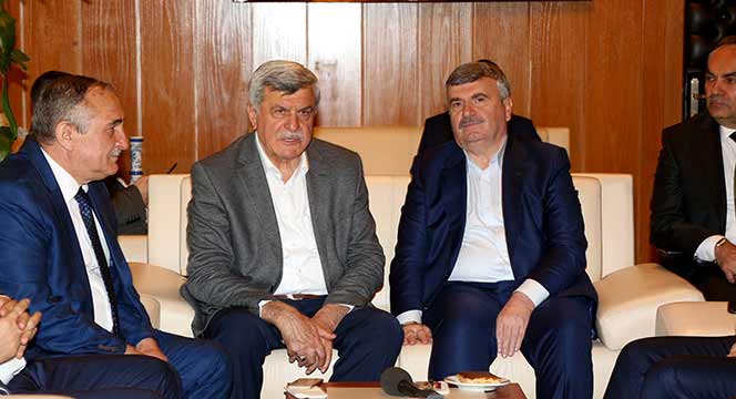 Türk Dünyası Belediyeler Birliği Üyesi Başkanlardan Konya Büyükşehir'e Ziyaret