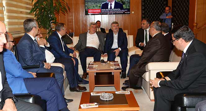 Türk Dünyası Belediyeler Birliği Üyesi Başkanlardan Konya Büyükşehir'e Ziyaret