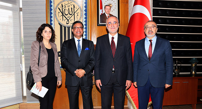 Hindistan Büyükelçisinden Büyükşehir'e Ziyaret