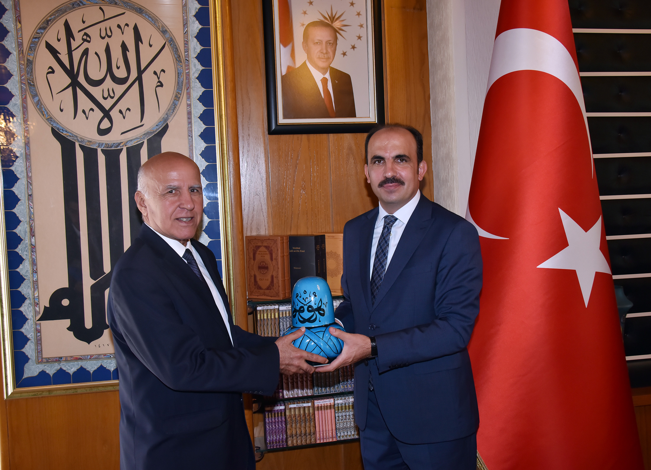 Tacikistan Büyükelçisi Rajabiyon Başkan Altay'ı Ziyaret Etti
