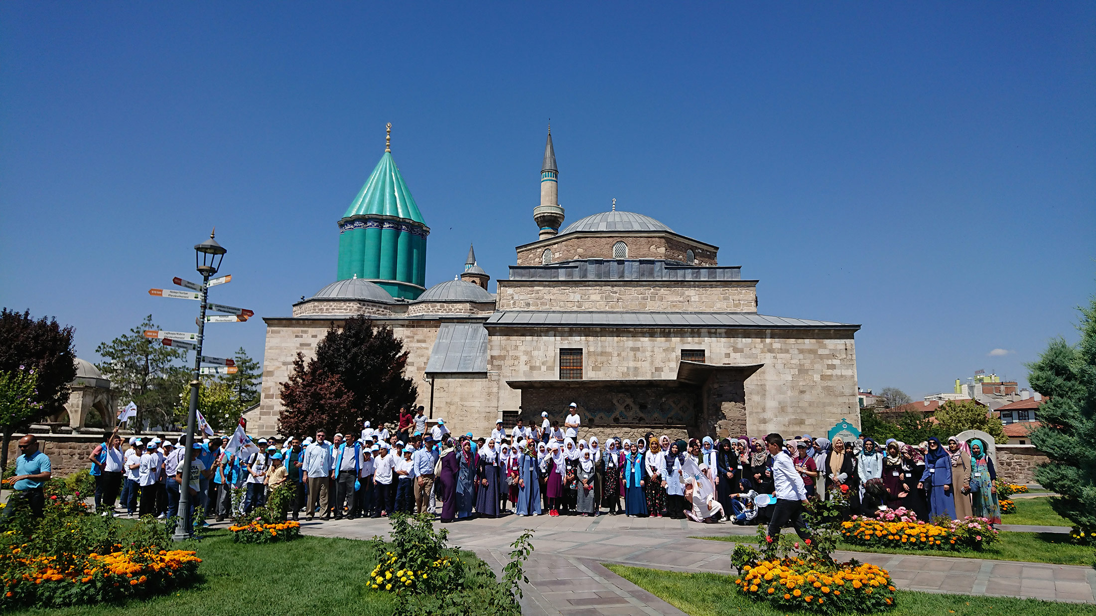 Terör Mağduru Öğrenciler Konya'yı Gezdi