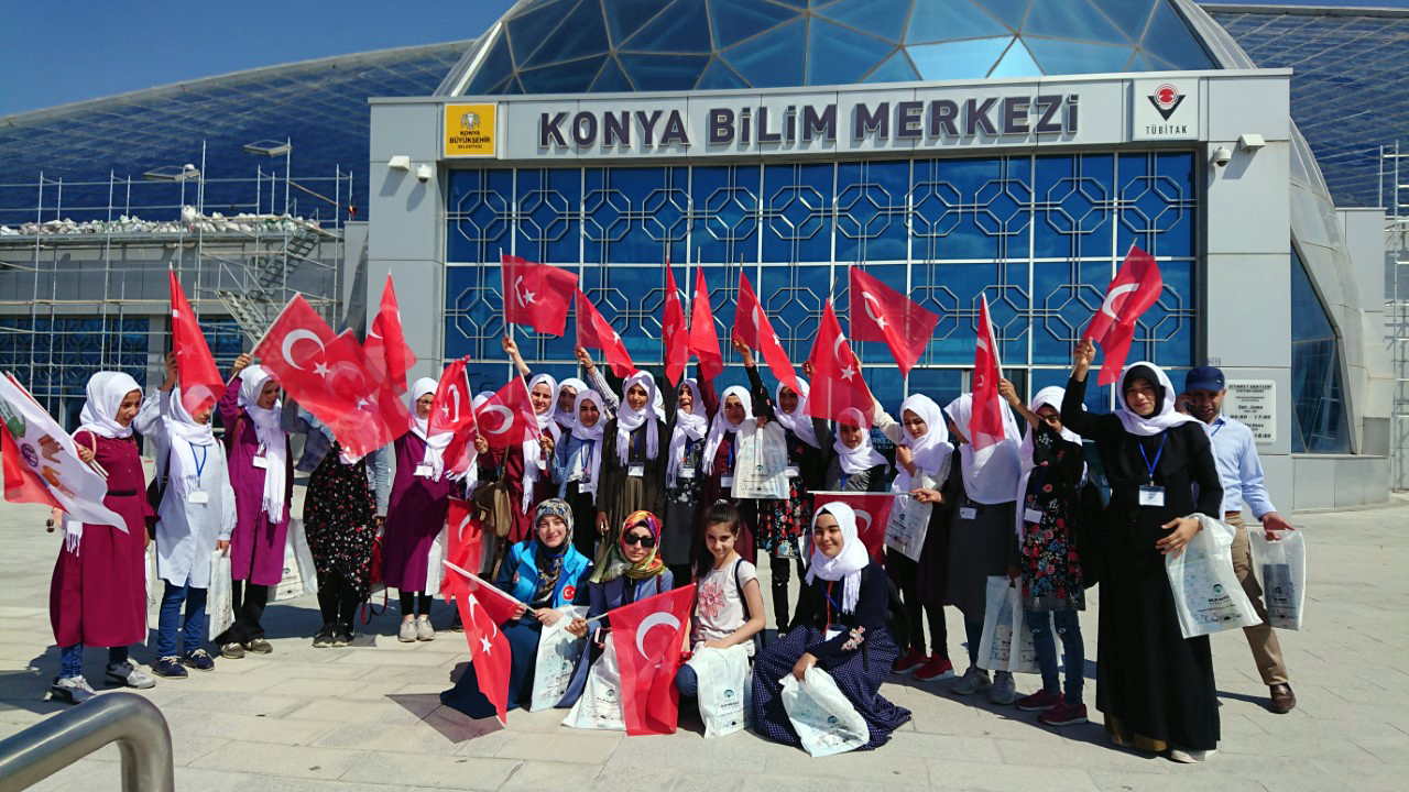 Terör Mağduru Öğrenciler Konya'yı Gezdi