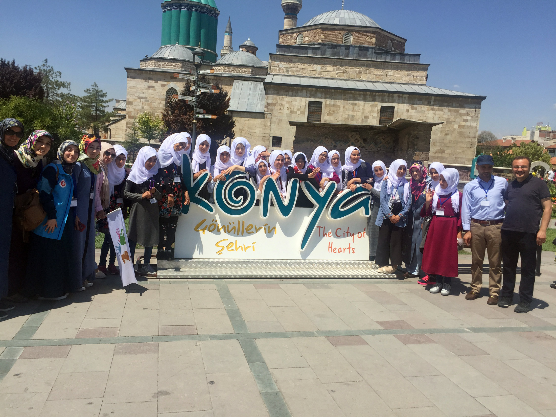 Terör Mağduru Öğrenciler Konya'yı Gezdi