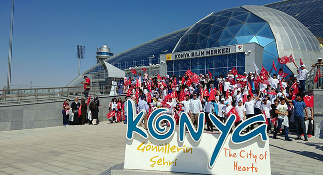 Terör Mağduru Öğrenciler Konya'yı Gezdi