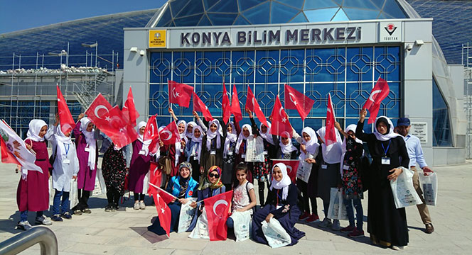 Terör Mağduru Öğrenciler Konya'yı Gezdi