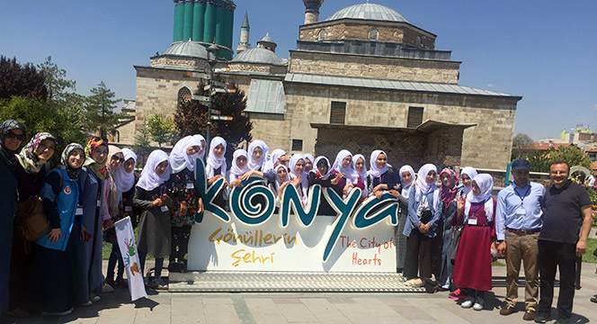 Terör Mağduru Öğrenciler Konya'yı Gezdi