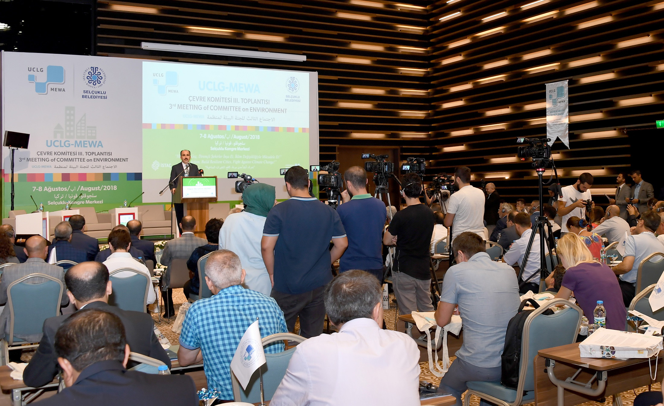 UCLG-MEWA Çevre Komitesi Toplantısı Konya'da Yapılıyor