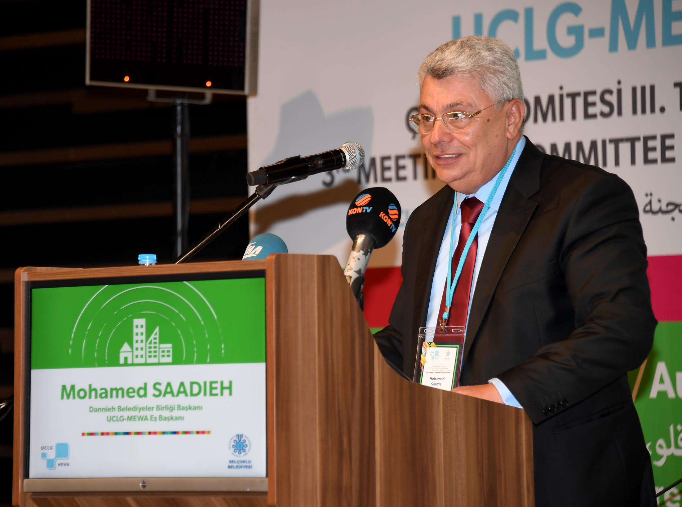 UCLG-MEWA Çevre Komitesi Toplantısı Konya'da Yapılıyor