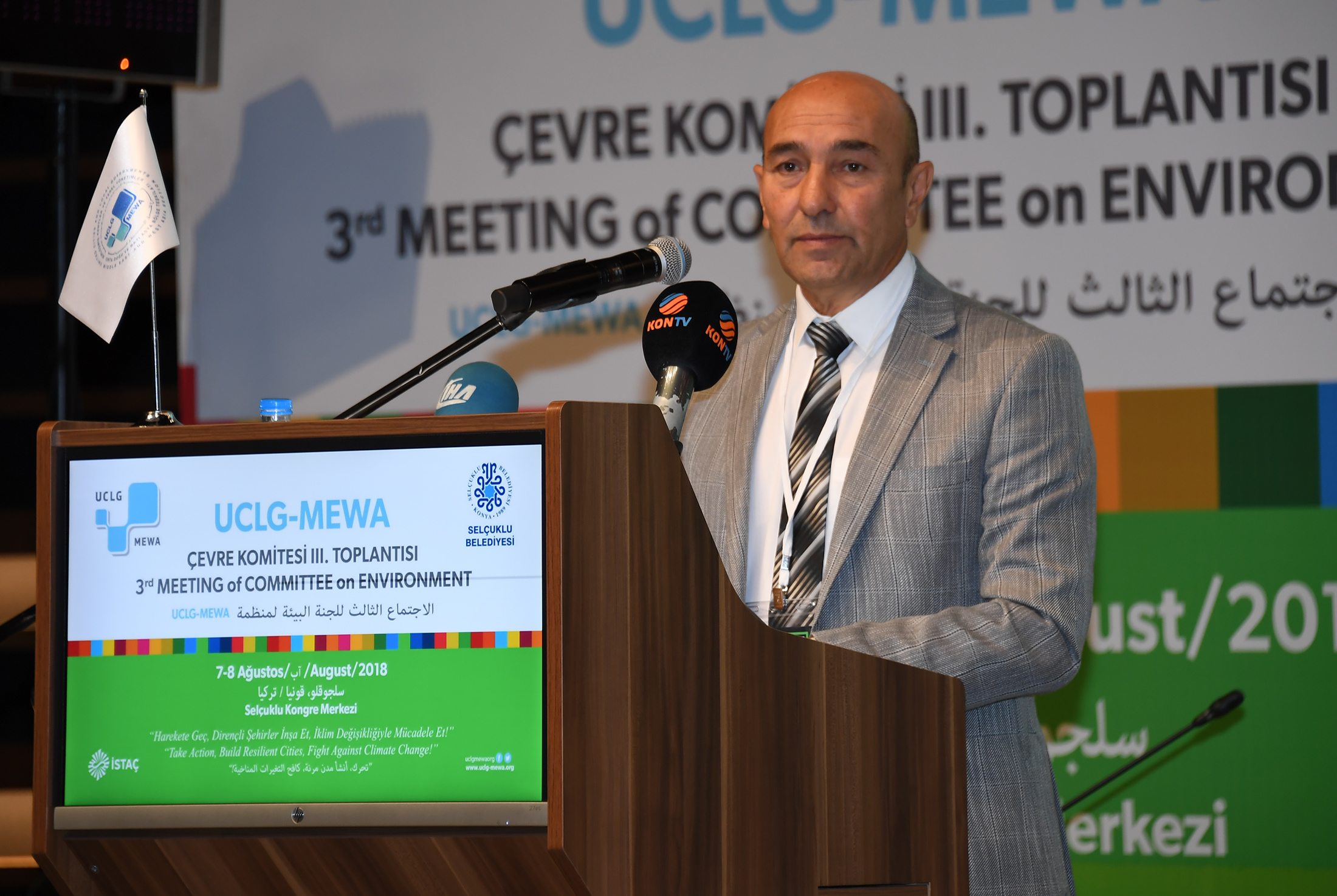 UCLG-MEWA Çevre Komitesi Toplantısı Konya'da Yapılıyor
